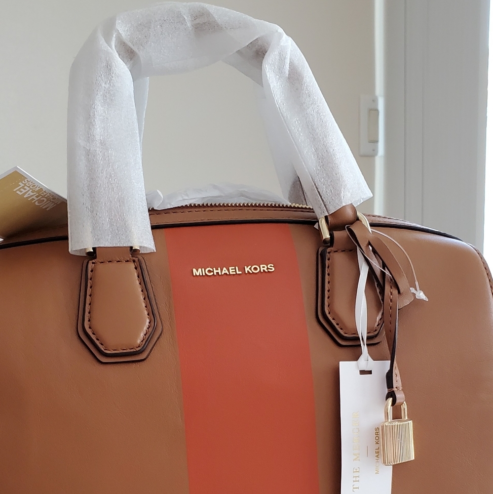 Michael Kors Stripe Duffle